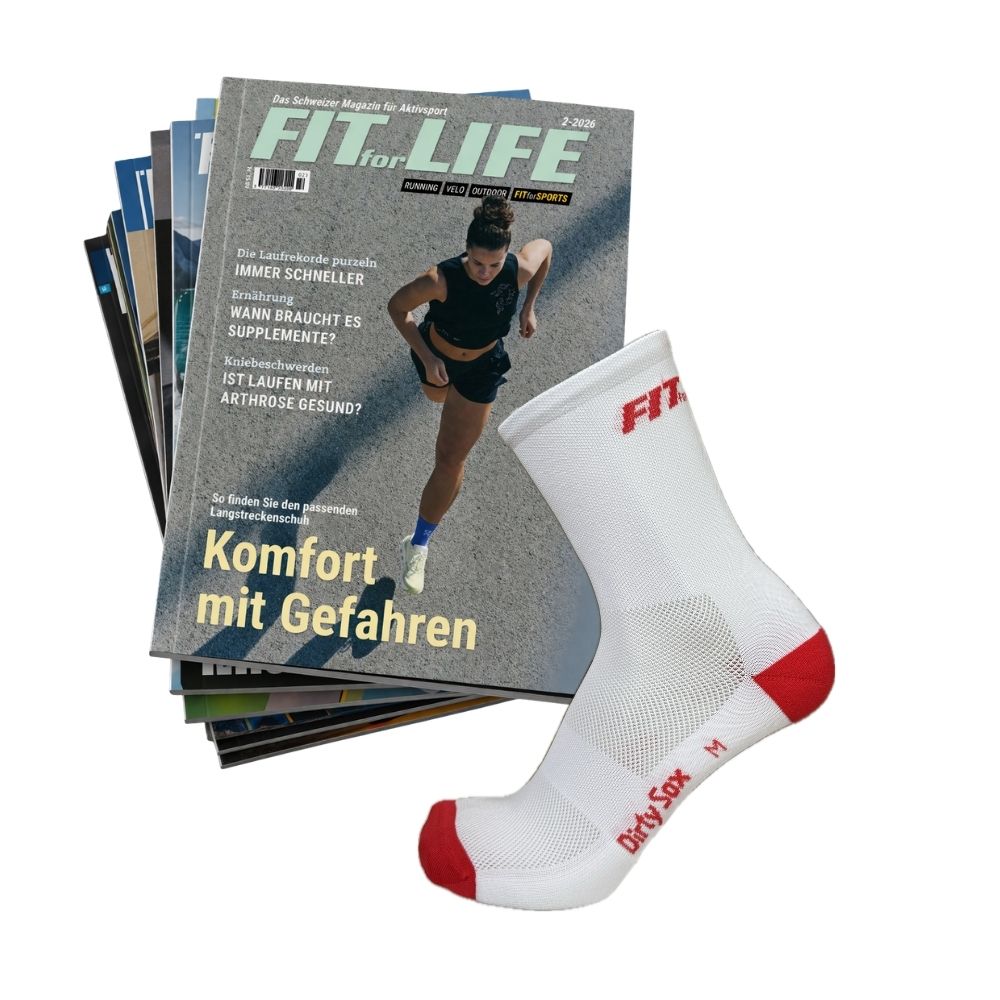 Jahresabo mit Laufsocken von DirtySox